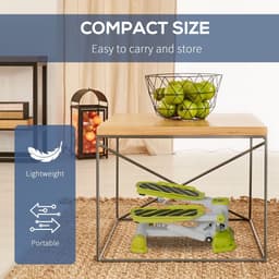 image-Portable Mini Stepper Step Machine for Home Gym Office Exercise Workout HOMCOM
