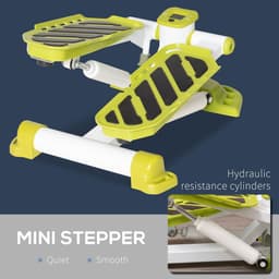 image-Portable Mini Stepper Step Machine for Home Gym Office Exercise Workout HOMCOM