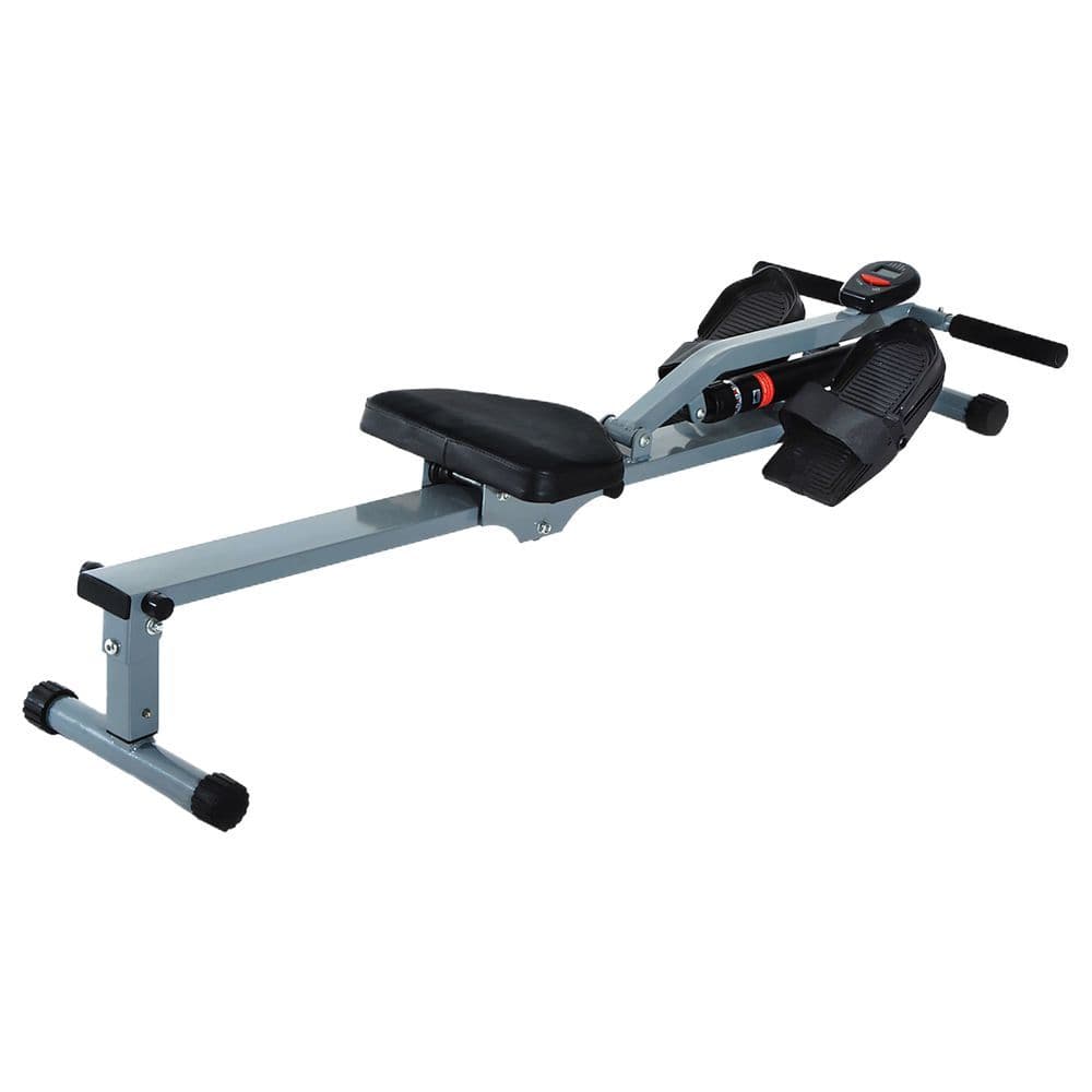 image-12 Level Fitness Rowing Machine Cardio Fitness Workout and Gym Training HOMCOM