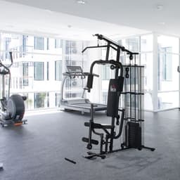 image-Multifunction Home Gym Weight Training Station Fitness Strength Machine HOMCOM