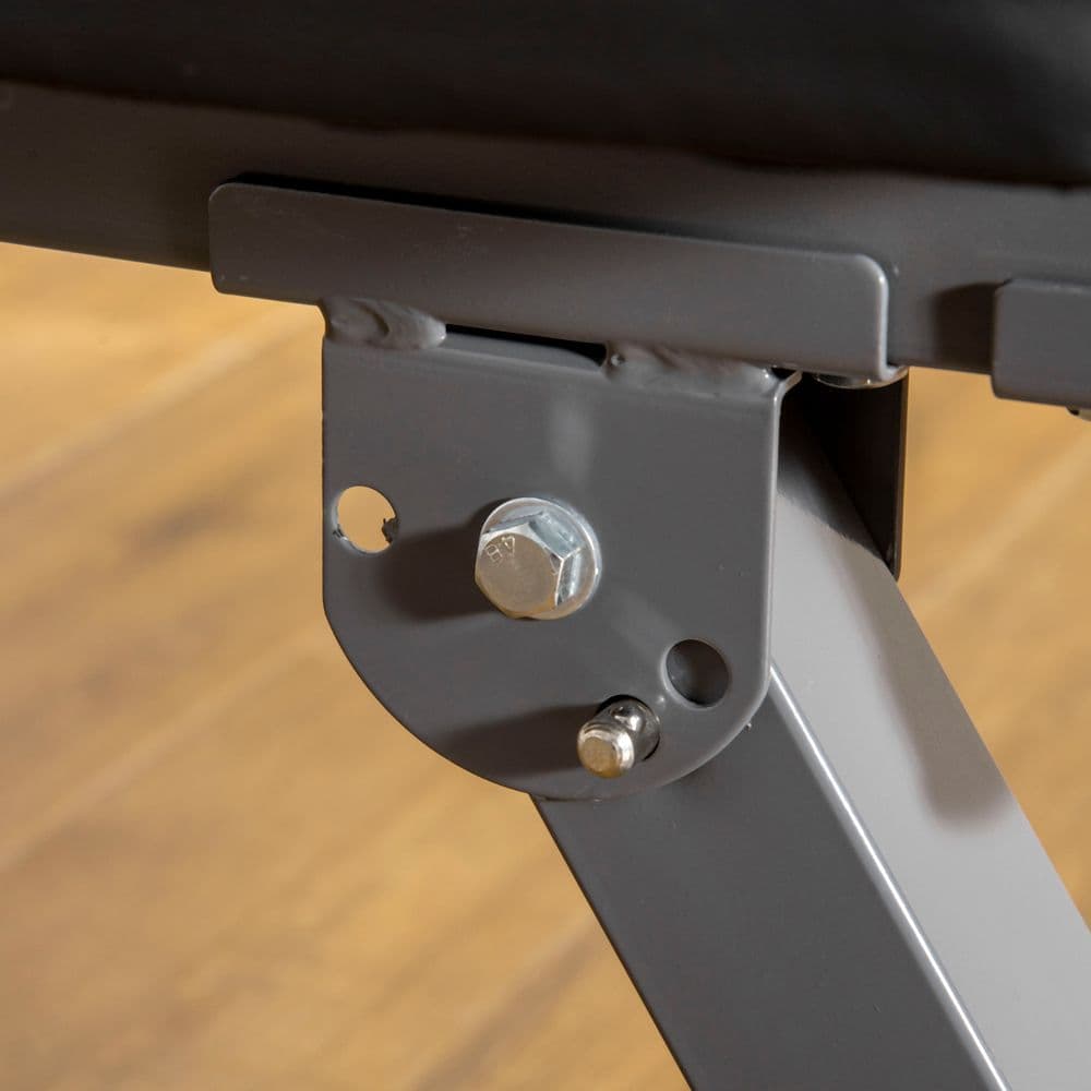 image-Adjustable Weight Bench Foldable with Barbell Rack and Dip Station HOMCOM