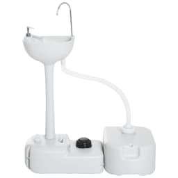 image-24L Portable Portable Hand wash Sink Hand Washing Basin Water Tank Outsunny