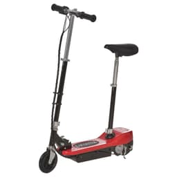 image-Kids Foldable Electric Powered Scooters 120W Toy w/ Brake Kickstand Red HOMCOM