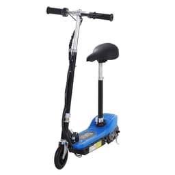 image-Kids Foldable Electric Powered Scooters 120W Toy Brake Kickstand Blue HOMCOM
