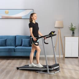 image-1.25HP Motorised Electric Treadmill Running Machine Fitness Folding HOMCOM