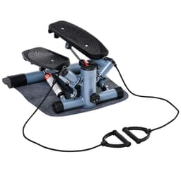 image-Mini Stepper Step Machine w/ Cushion Mat for Leg Arm Full Body Training HOMCOM