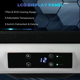image-40L Car Refrigerator 12V Portable Freezer for Camping, Driving Outsunny