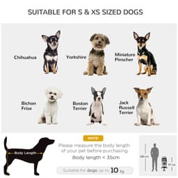 image-Pet Stroller Pushchair Carrier for Cat Puppy with 3 Wheels Grey Pawhut