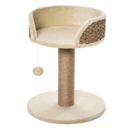 image-Cat Tree Tower Activity Center Climbing Stand with Scratching Posts Pawhut