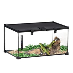 image-Glass Reptile Terrarium Habitats for Lizards, Frogs, Snake Pawhut