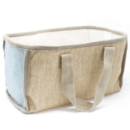 image-Lrg Shopping Basket - 33x18x20cm - Teal