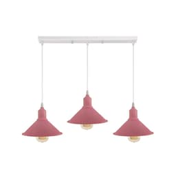 image-Industrial Vintage Loft Kitchen Bar 3 Lights Fittings Ceiling Cone Metal E27