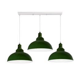 image-Industrial Vintage Loft Kitchen Bar 3 Lights Fittings Ceiling Curvy Metal E27