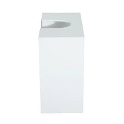 image-Under Sink Wooden Cabinet Storage Unit Cupboard Bathroom Double Door Shelf