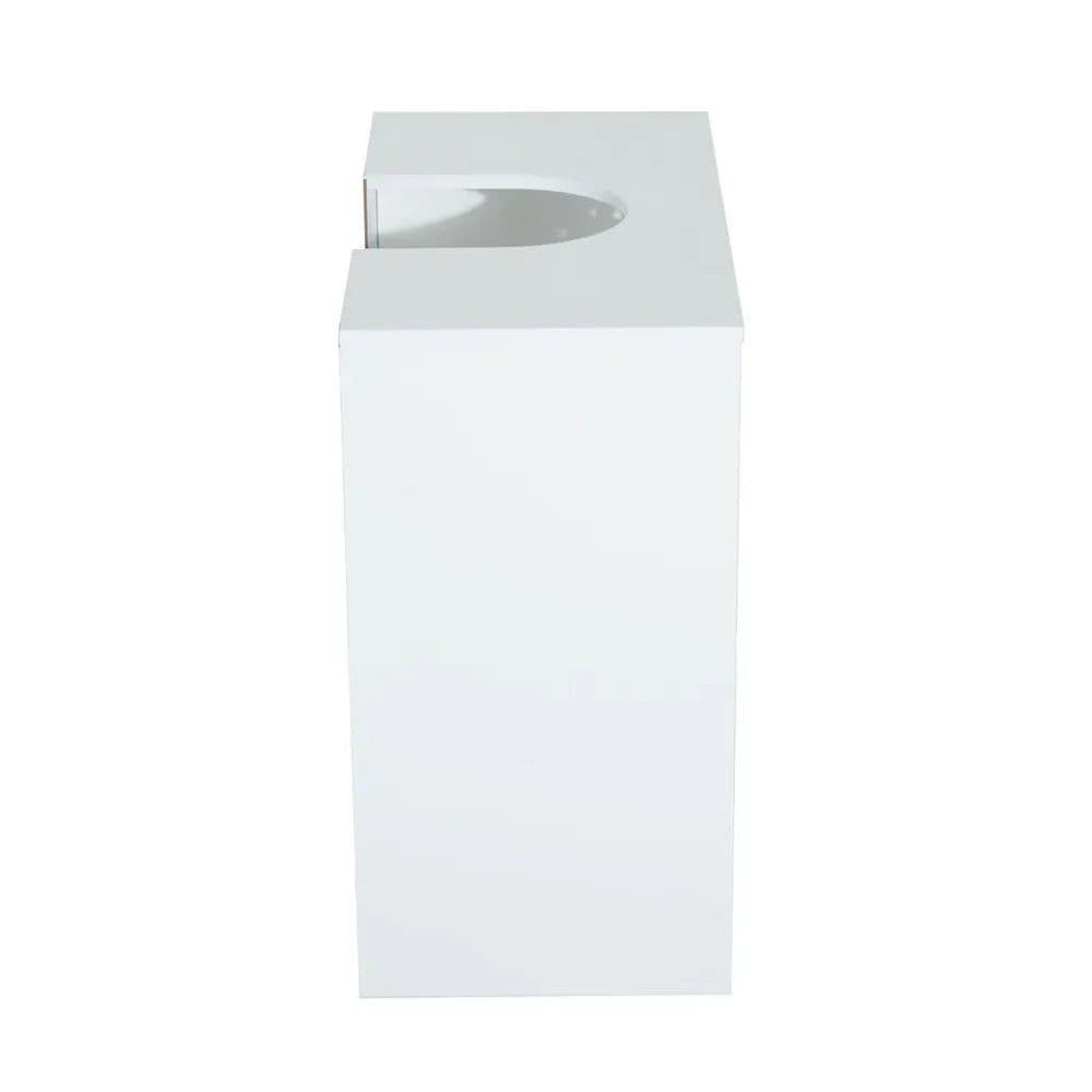 image-Under Sink Wooden Cabinet Storage Unit Cupboard Bathroom Double Door Shelf