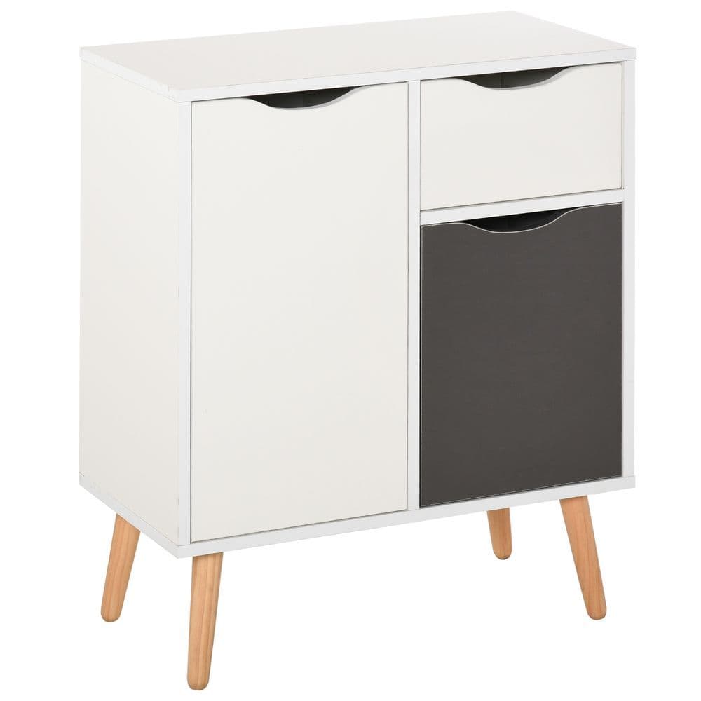 image-Floor Cabinet Storage Cupboard Sideboard with Drawer for Bedroom, Living Room