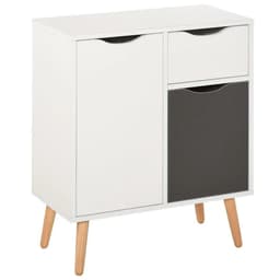 image-Floor Cabinet Storage Cupboard Sideboard with Drawer for Bedroom, Living Room
