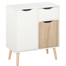 image-Floor Cabinet Storage Cupboard Sideboard with Drawer for Bedroom, Living Room
