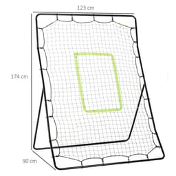 image-Rebounder Net Aid Multi-Sports Goal Play Teens Adults Baseball Softball Training
