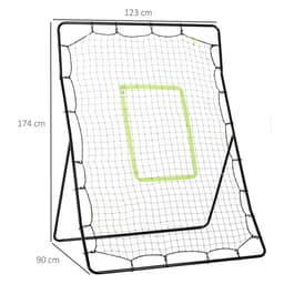 image-Rebounder Net Aid Multi-Sports Goal Play Teens Adults Baseball Softball Training