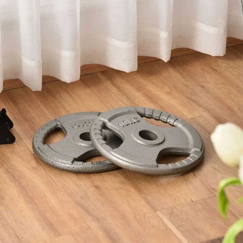 image-2" Olympic Weight Plates Set of 2 for Strength Training with Weight 2 x 10kg