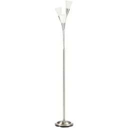 image-Modern Floor Lamp for Living Room Bedroom, 3 Light Upright Standing Lamp