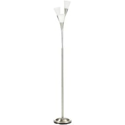 image-Modern Floor Lamp for Living Room Bedroom, 3 Light Upright Standing Lamp