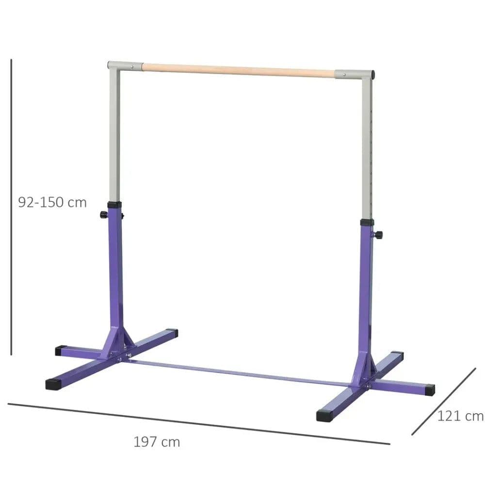 image-95-145 Hcm Professional Gymnastics Horizontal Bar For Kids Home Gym Fitness