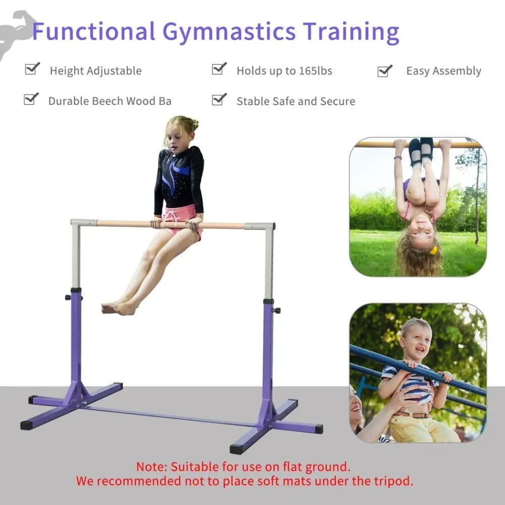 image-95-145 Hcm Professional Gymnastics Horizontal Bar For Kids Home Gym Fitness