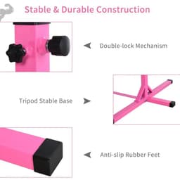 image-95-145 Hcm Professional Gymnastics Horizontal Bar For Kids Home Gym Fitness