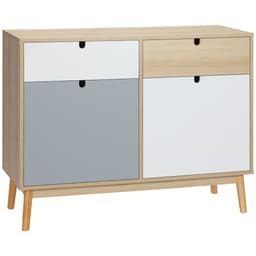image-Sideboard Storage Cabinet Kitchen Cupboard with Drawers for Bedroom, Living Room
