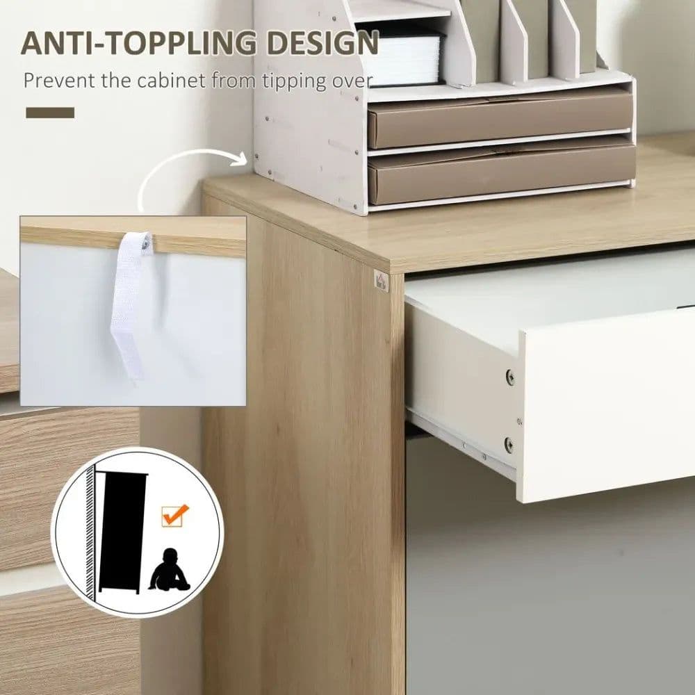 image-Sideboard Storage Cabinet Kitchen Cupboard with Drawers for Bedroom, Living Room