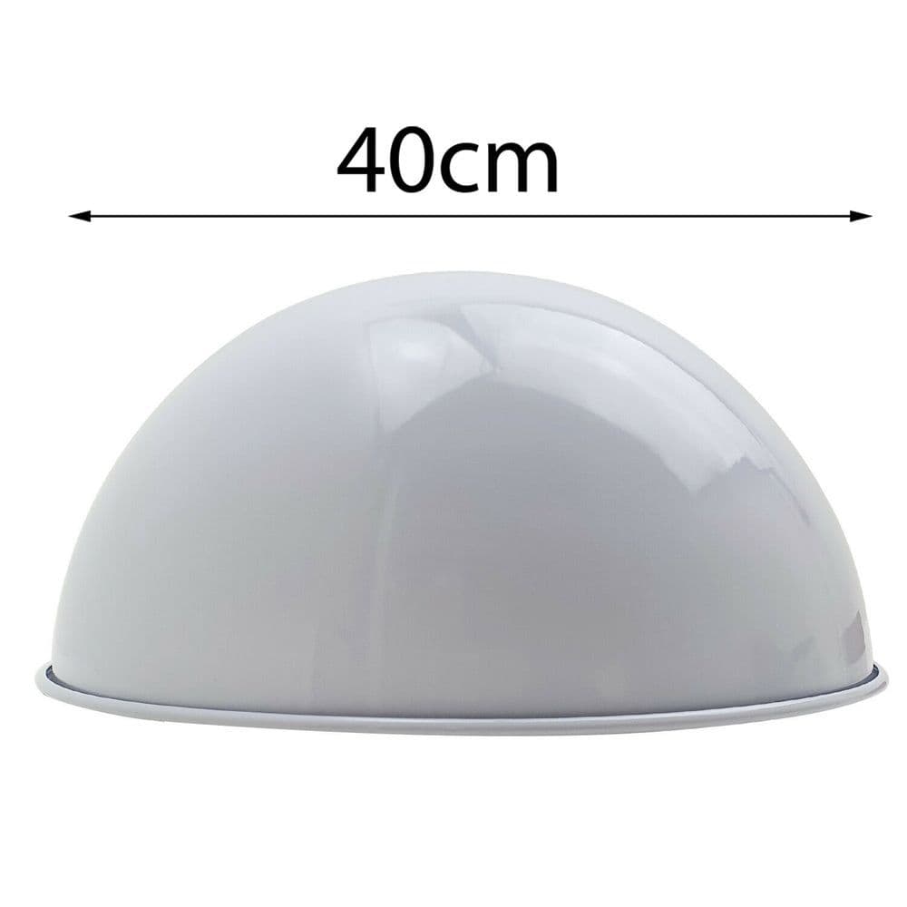 image-Dome 40cm Wide Lampshade Ceiling Light Shade Pendant Lights Fixture LEDSone UK~3656