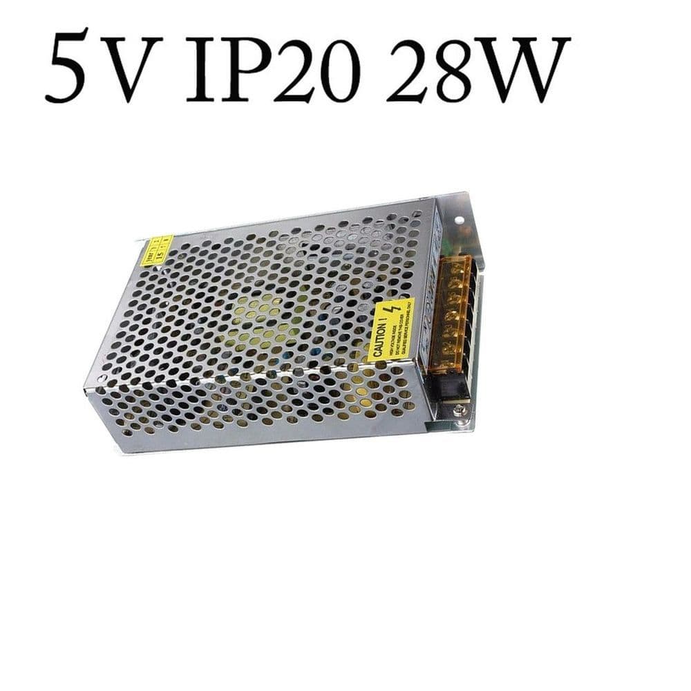 image-DC5V LED Driver Power Supply Transformer 240V IP20 for LED Strip, MR16, GU10 UK~3605