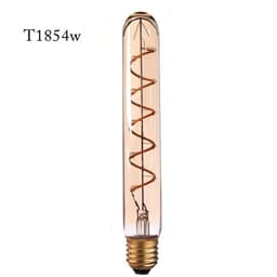 image-LED E27 T185 4W Non Dimmable Filament Glass Retro Warm White~1045