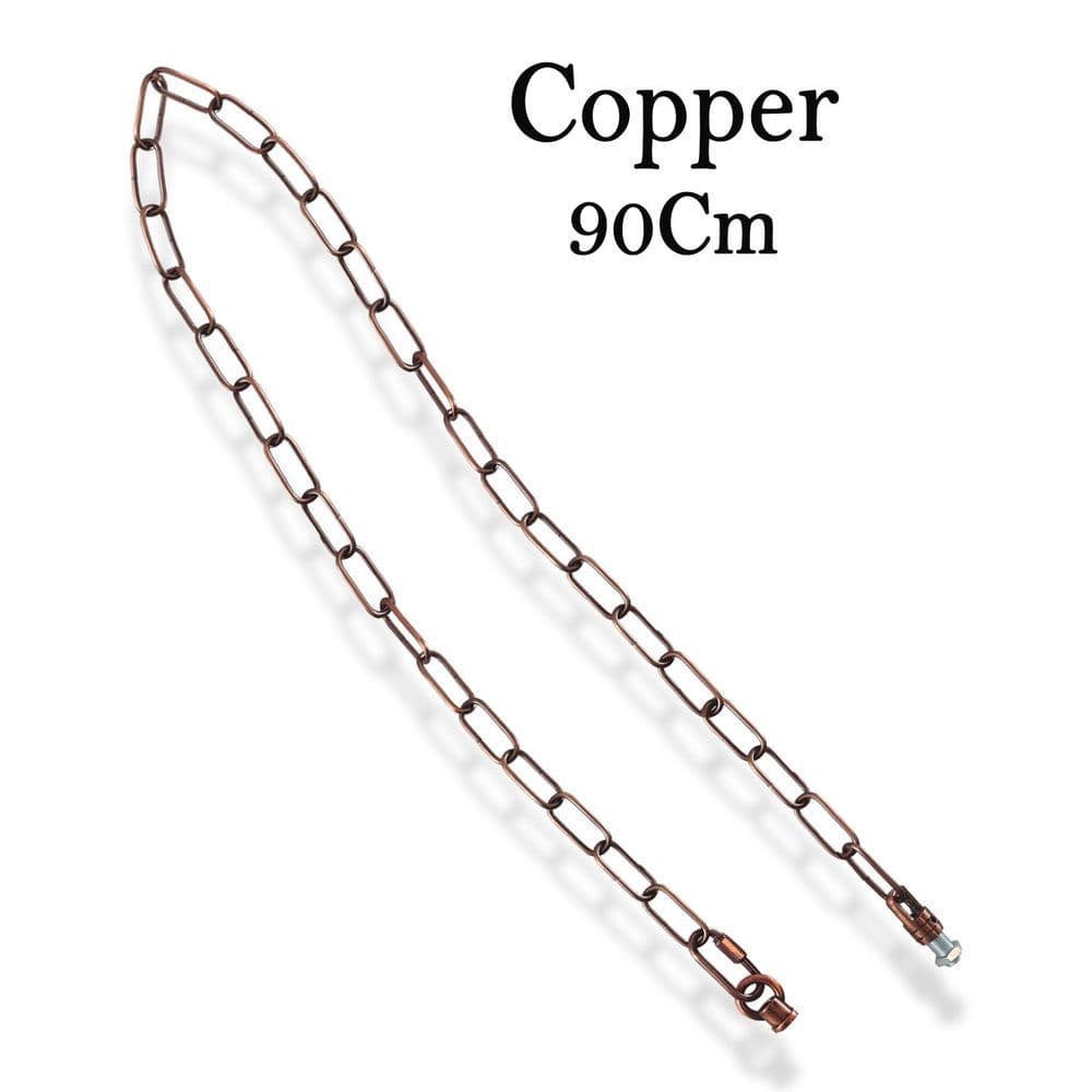 image-Light Chain for Ceiling Pendant lights chandeliers 38mm x 16mm - Copper~1053
