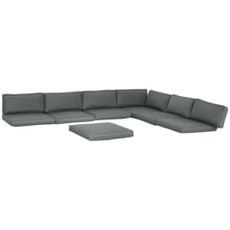 image-Replacement Cushions for Rattan Furniture, 7 Seat Cushions and 7 Back Cushions