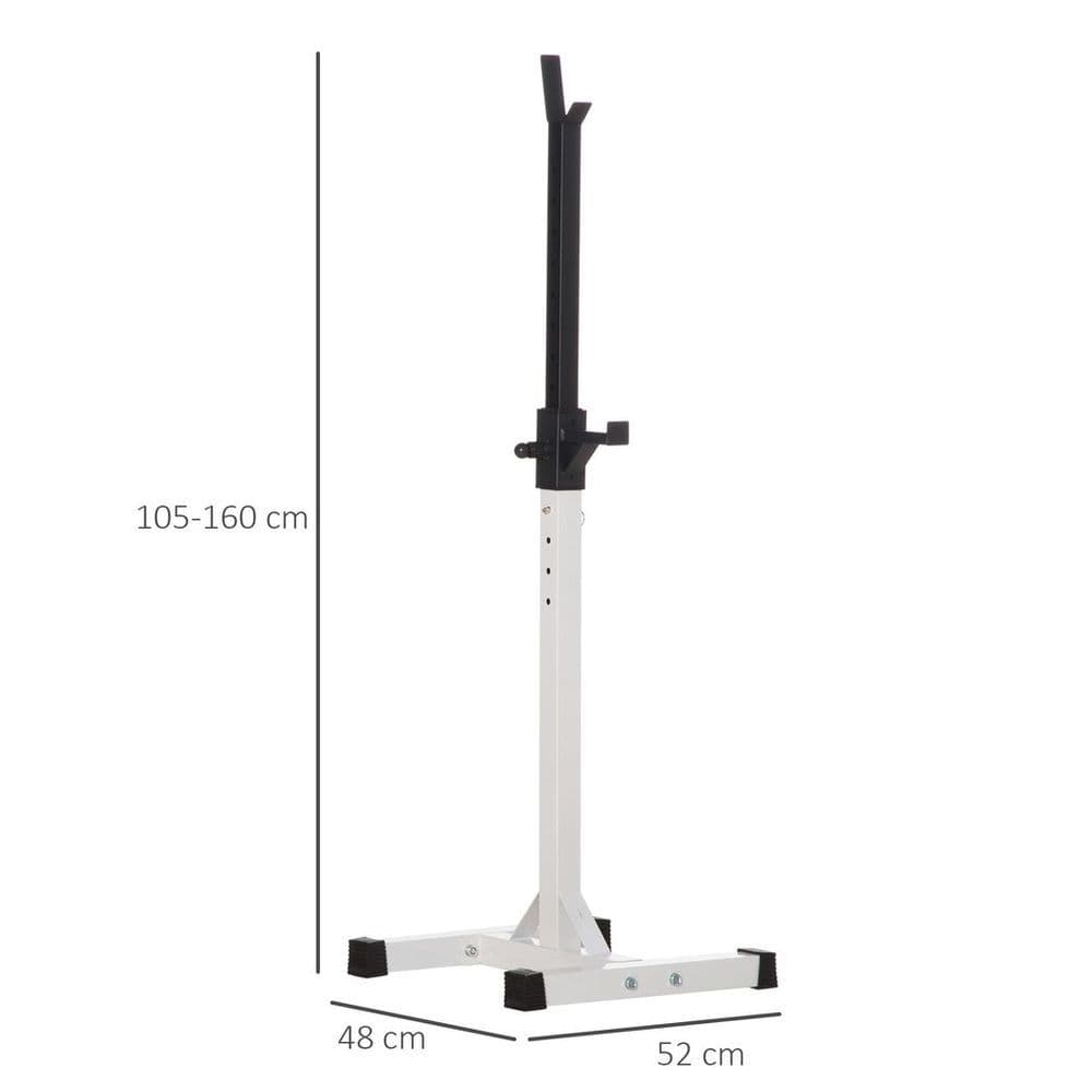 image-Heavy Duty Weight Stand Bar Barbell Squat Stand Power Rack, for Home, Gym
