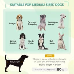 image-PawHut 76cm Elevated Dog Bed Cooling Raised Pet Cot UV Protection Canopy Coffee