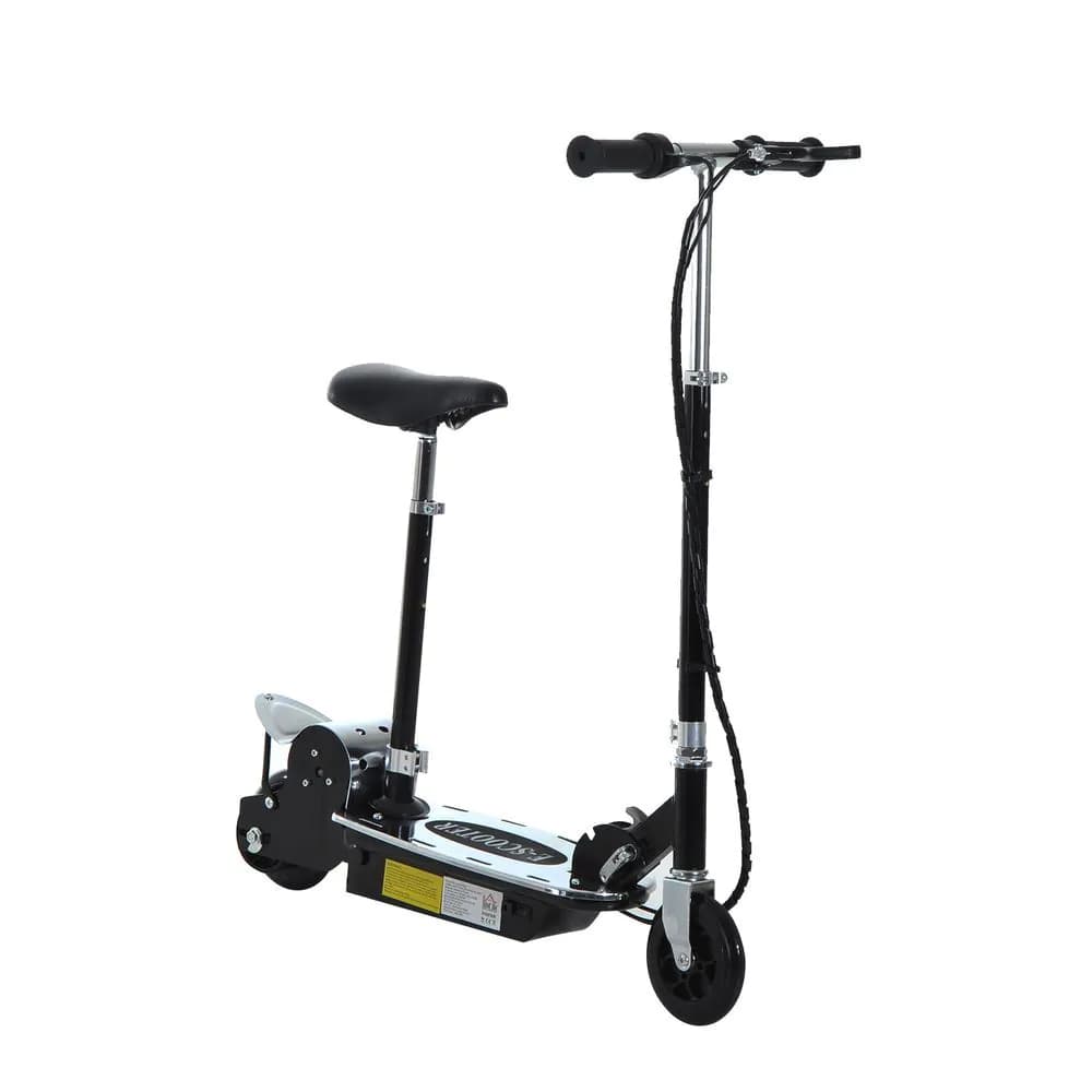 image-HOMCOM Teen Foldable Electric Scooters Electric Battery 120W w/ Brake Kickstand