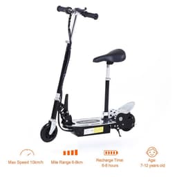 image-HOMCOM Teen Foldable Electric Scooters Electric Battery 120W w/ Brake Kickstand
