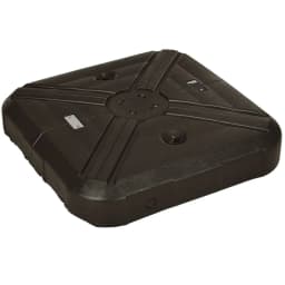 image-Outsunny Fillable Cantilever Parasol Base Weights with Steel Cross Base & Wheels