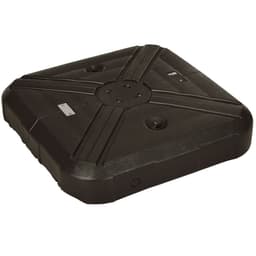 image-Outsunny Fillable Cantilever Parasol Base Weights with Steel Cross Base & Wheels