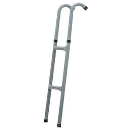 image-HOMCOM Trampoline Ladder Galvanized Steel Climbing Suitable for 6FT 10FT Jumper