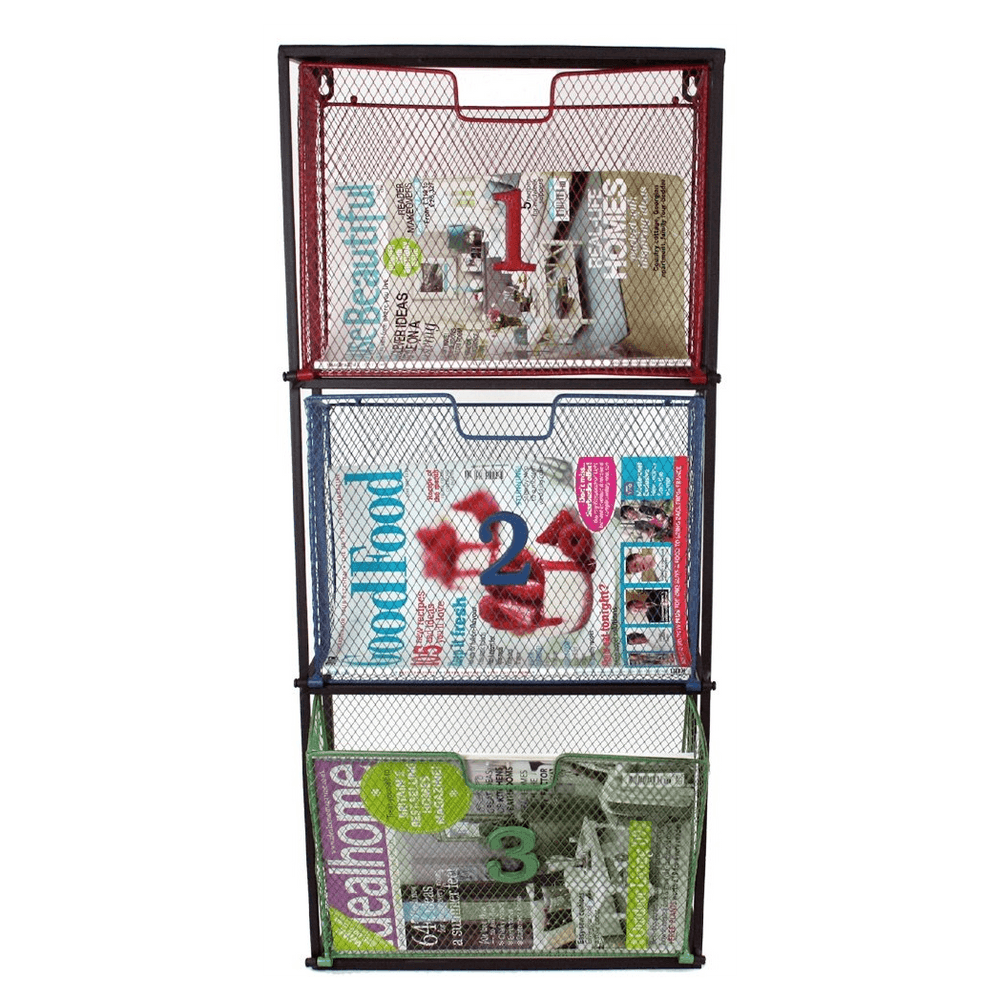 image-Coloured Wall Filing Unit