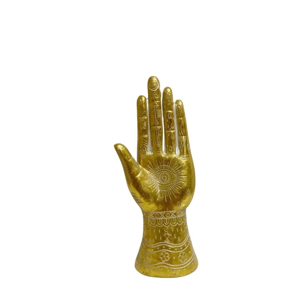 image-Gold Hamsa Hand Ornament