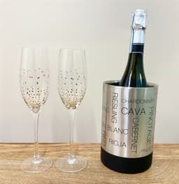 image-Stainless Steel Wine Cooler With Anti-Slip Base