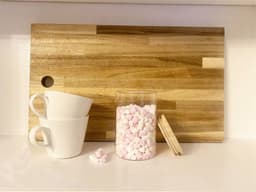 image-Glass Jar With Bamboo Lid 14cm