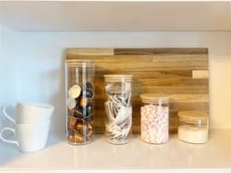 image-Glass Jar With Bamboo Lid 8cm