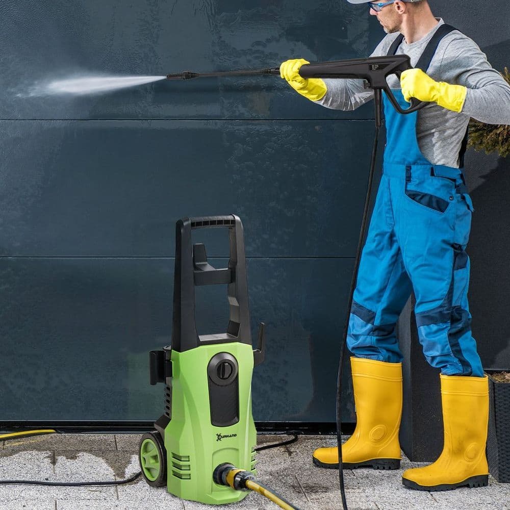 image-DURHAND High-Performance Power Washer 1800W, 150 Bar, 510 L/h, for Garden, Car